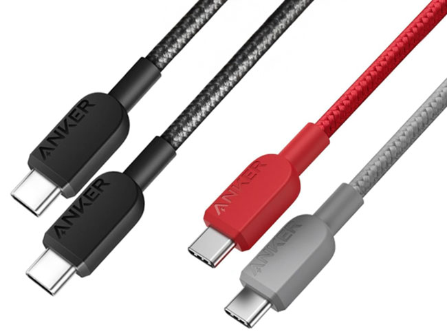 Anker 310 USB-C to USB-C Cable – Best budget USB-C charging cable for iPhone and iPad