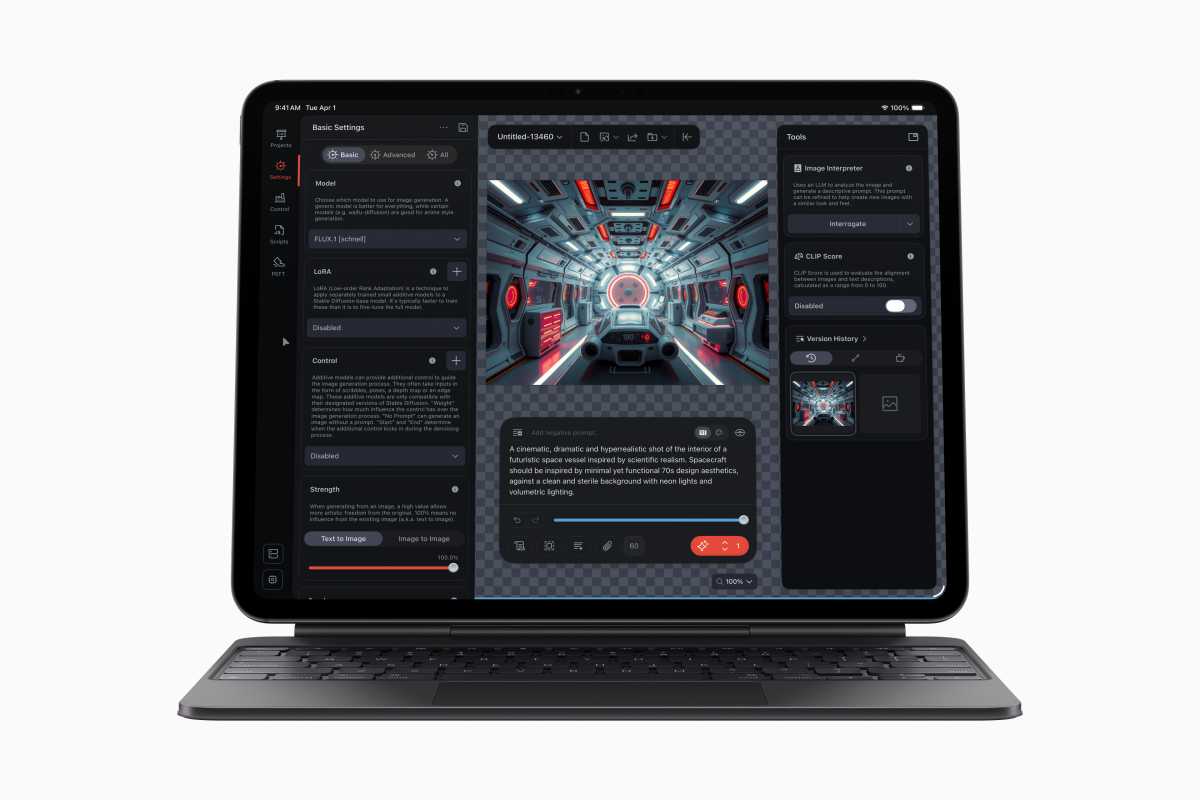 Apple M5 Draw Things 251015