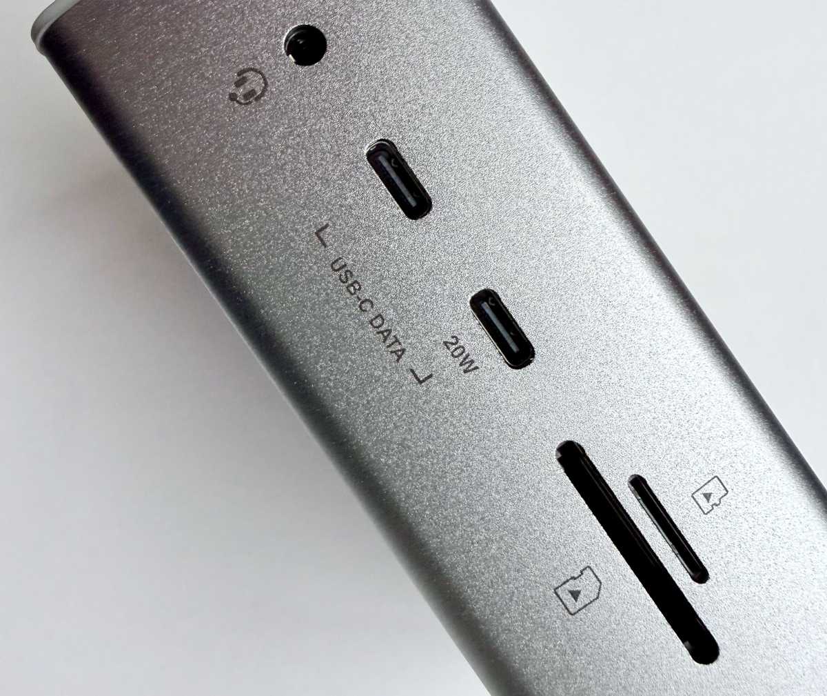 CalDigit TS5 Thunderbolt 5 Dock front ports