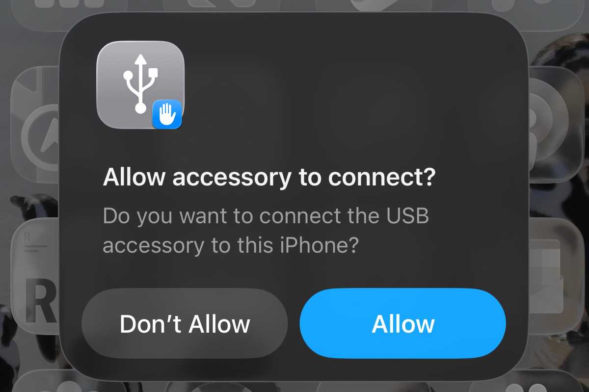 ios26 allow accessory