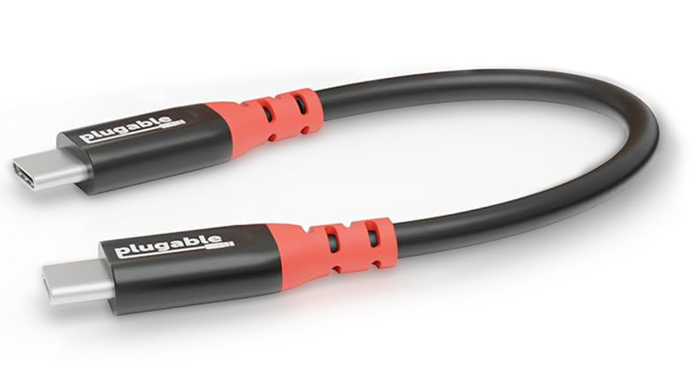 Plugable 240W 15cm USB-C Cable