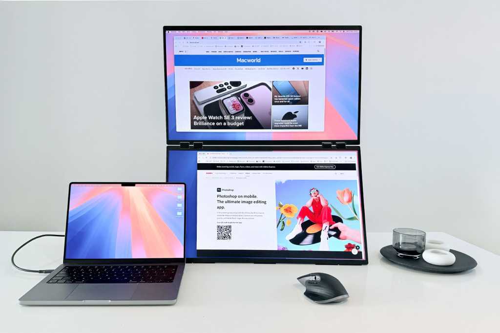 UPerfect Delta Mega Dual Screen Portable Monitor