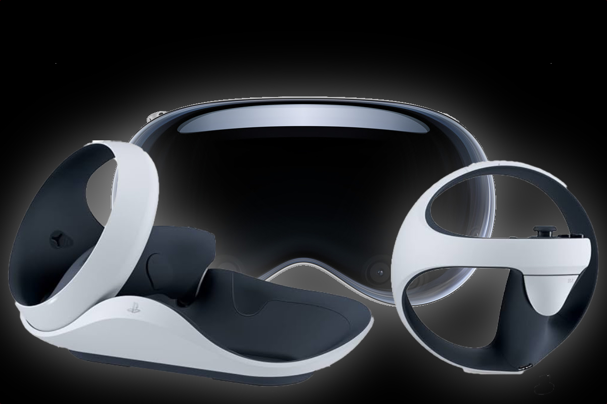 Sony VR kontroller och Vision Pro